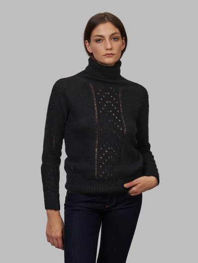 PERFORATED TURTLENECK SWEATER - Blauer