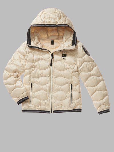 MEGAN WAVE-QUILTED DOWN JACKET