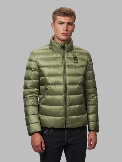 CHARLIE DOWN JACKET WITH STAND-UP COLLAR - Blauer