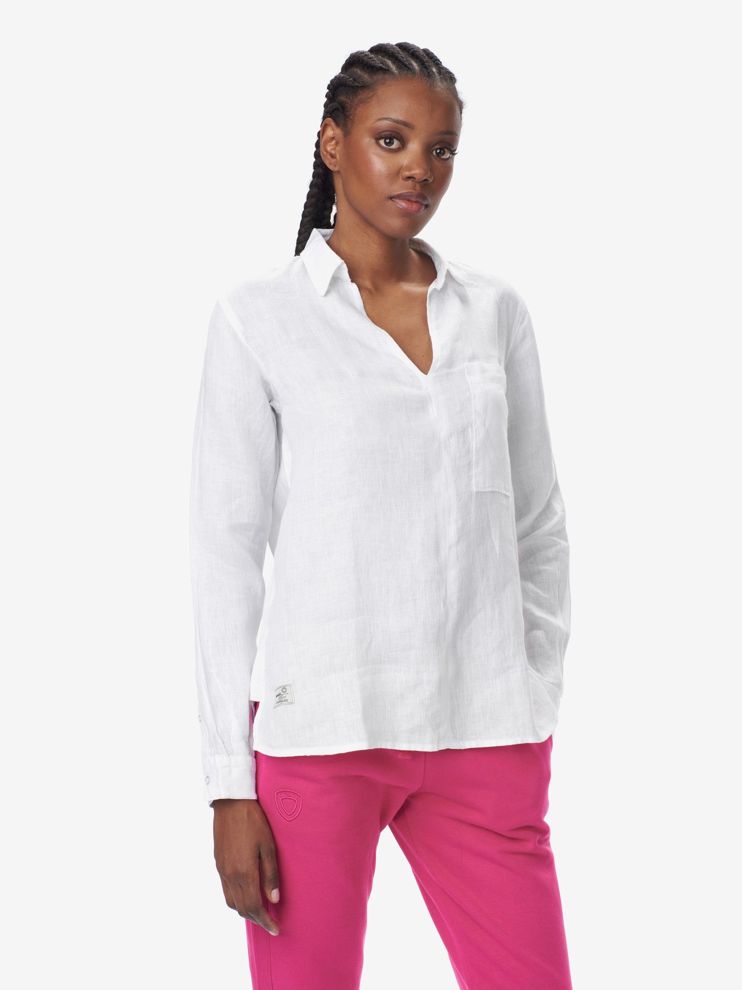 Long Sleeve Linen Shirt | Blauer®