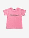 Blauer - CRYSTAL BLAUER T-SHIRT - Intense Pink - Blauer