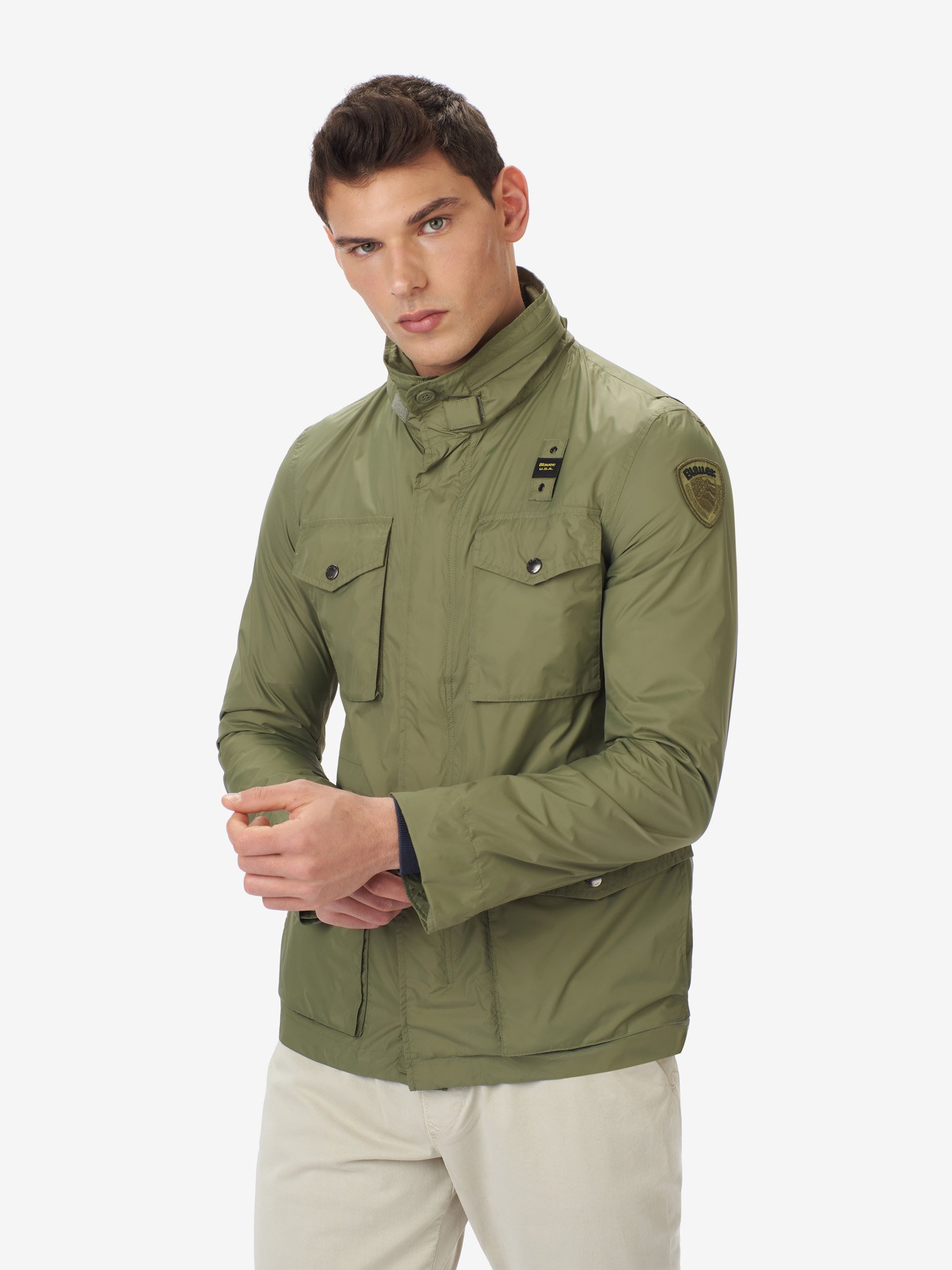 nylon field jacket