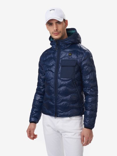 HUGH WAVE-QUILTED DOWN JACKET