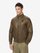 Blauer - IVAN LINED BOMBER IN SMOOTH LEATHER - Ivy Green - Blauer