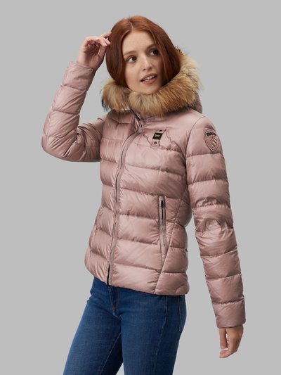 CONSTANCE FASHION DOWN JACKET WITH FUR HOOD