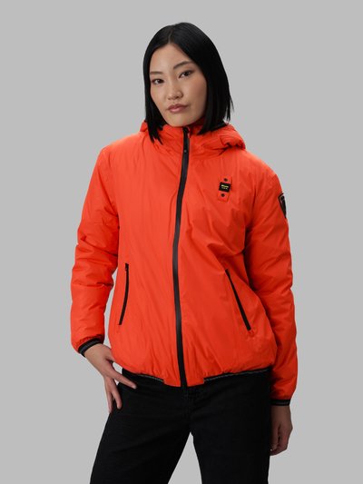 VICKIE SMOOTH DOWN JACKET WITH FUR LINING