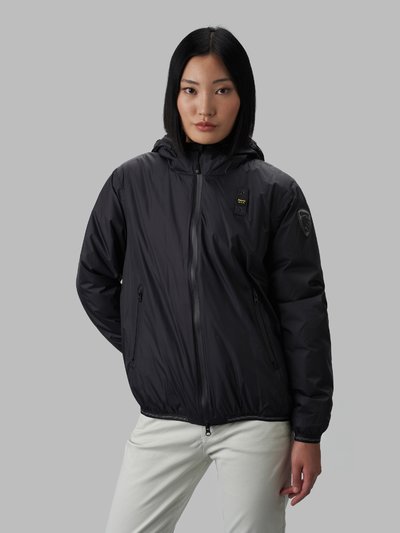VICKIE SMOOTH DOWN JACKET WITH FUR LINING - Blauer