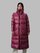 Blauer - DEANNA LONG HIGH-NECK DOWN JACKET - Wine - Blauer
