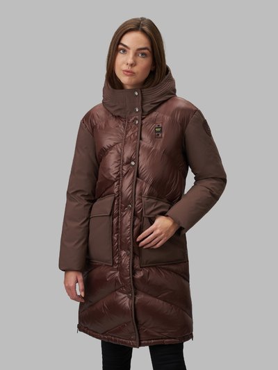BILLIE LONG DOWN JACKET WITH HOOD