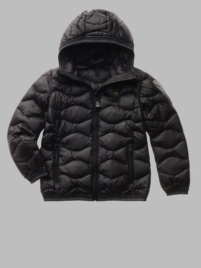 WAVE-QUILTED DOWN JACKET