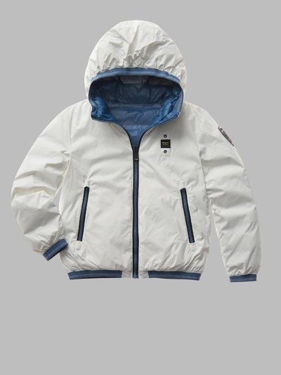 REVERSIBLE DOWN JACKET WITH ECO PADDING