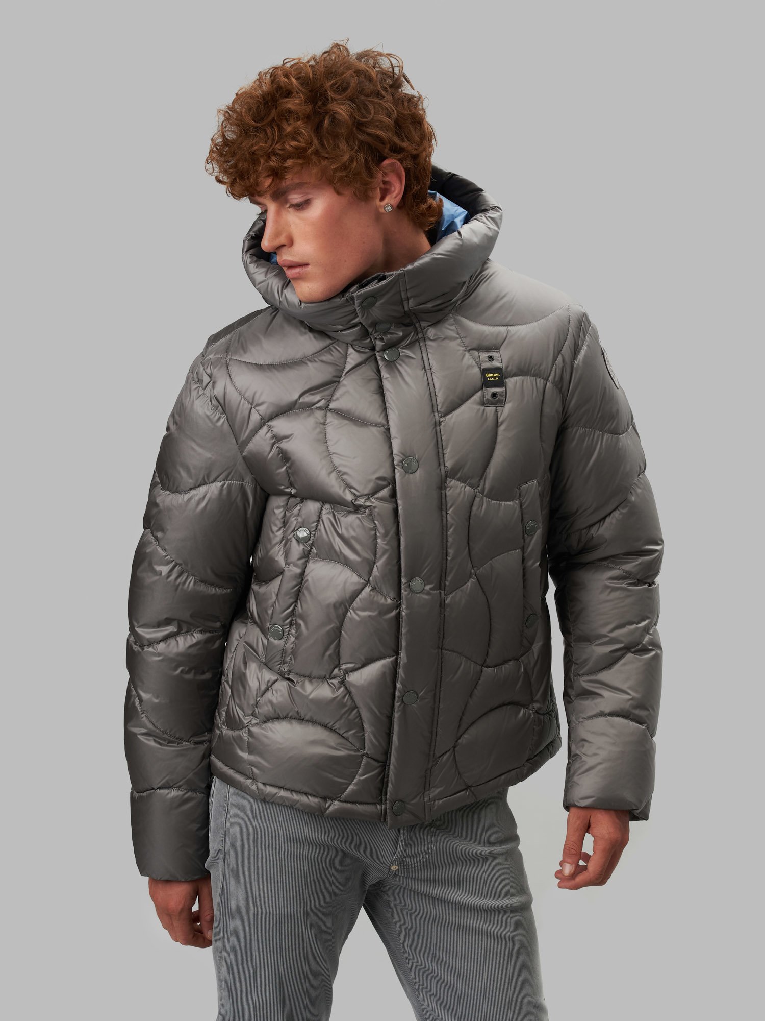 New In's Marion Down Jacket With Offset Wave Quilting | Blauer ®