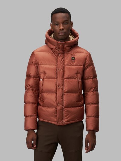 TRACY INNER DOWN JACKET IN CONTRASTING COLOUR