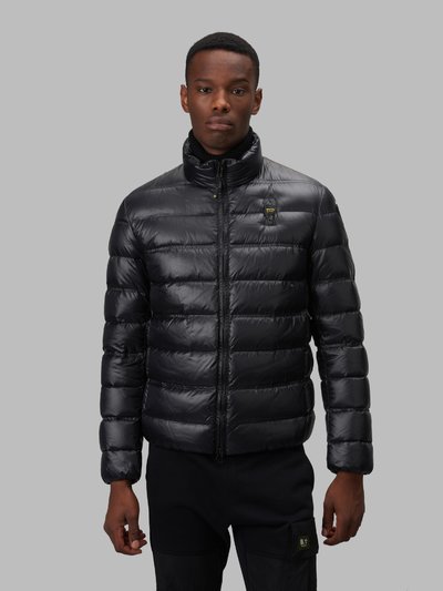 SETH DOWN JACKET WITH STAND-UP COLLAR - Blauer