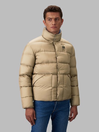 FLETCHER DOWN JACKET WITH STAND-UP COLLAR