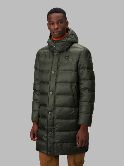 GUS LONG DOWN JACKET WITH DETACHABLE HOOD