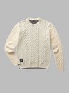 ZWEIFARBIGER STRICKPULLOVER MIT RUNDHALSAUSSCHNITT - Zoom