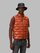Blauer - DOUDOUNE MOTIF VAGUES SANS MANCHES JACKSON - Dark Rust - Blauer