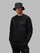 Blauer - SUDADERA CON INSERCIONES DE NAILON CREASE - Black - Blauer