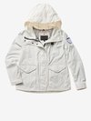 Blauer - EMILY HOODED WINDPROOF LINED JACKET - White - Blauer