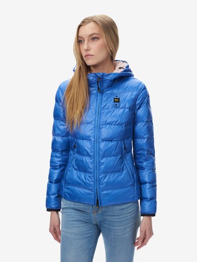 CHARLOTTE DOWN JACKET WITH HOOD - Blauer