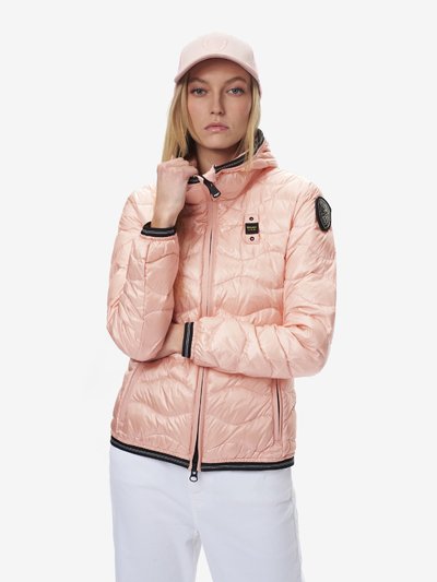 ARIA WAVE-QUILTED DOWN JACKET WITH HOOD