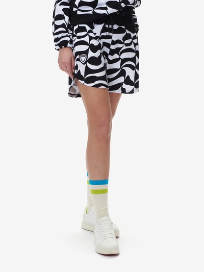 SHORTS WITH OPTICAL PRINT