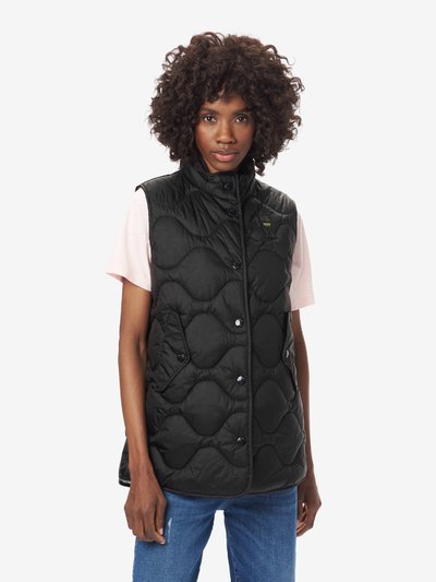 NORA WAVE QUILTED VEST