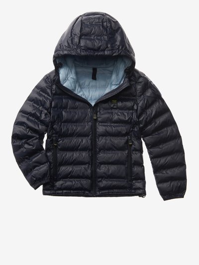 ECO-FRIENDLY HOODED DOWN JACKET