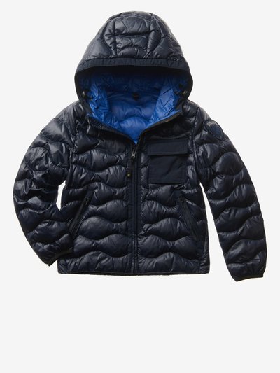 DOWN JACKET WITH ECO PADDING - Blauer