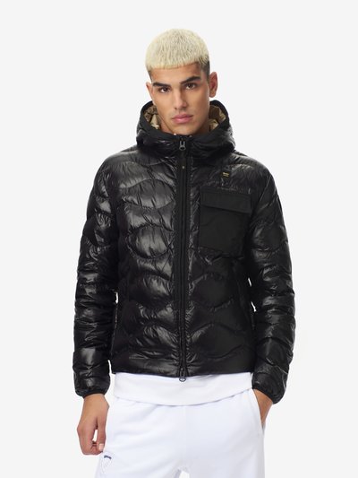 LUCA WAVE QUILTED DOWN JACKET - Blauer