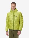 Blauer - WATTIERTE DAUNENJACKE IN WELLENOPTIK MIT KAPUZE HUDSON - Green - Blauer