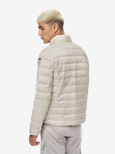 JACKSON STRIPE-QUILTED DOWN JACKET