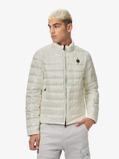 JACKSON STRIPE-QUILTED DOWN JACKET