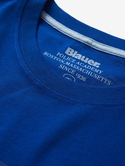 T-shirts\'s Mens T-Shirt With Blauer Logo | Blauer ®
