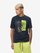 Blauer - T-SHIRT UOMO SCUDO GEOMETRICO - Blu Sodalite - Blauer