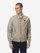 Blauer - NATHAN BOMBER JACKET WITH CRACKED LEATHER - Light Beige - Blauer