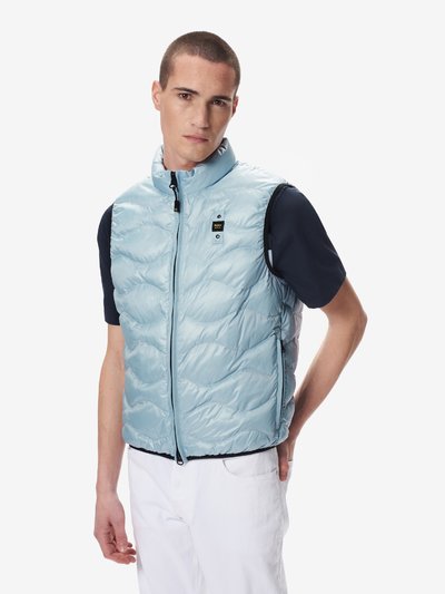 CALEB WAVE QUILTED VEST