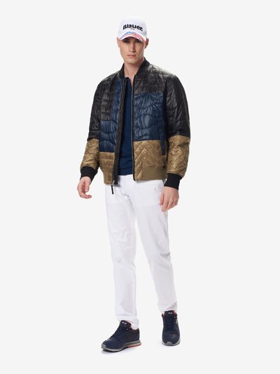 Down Jackets's Lincoln Multicolor Bpd Bomber Jacket | Blauer ®