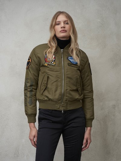 ACADEMY MILITARY BOMBER MADELYN - Blauer