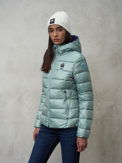 CHARME FITTED DOWN JACKET WITH HOOD - Blauer