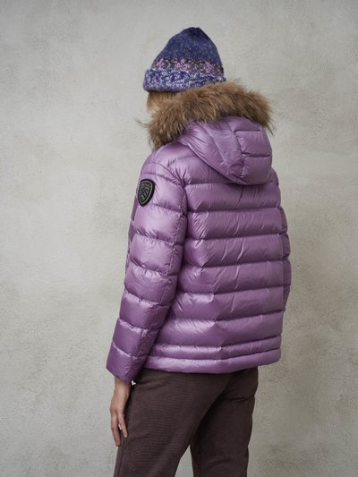 Piumino Con Cappuccio In Pelliccia Removibile Manila da Giubbotti