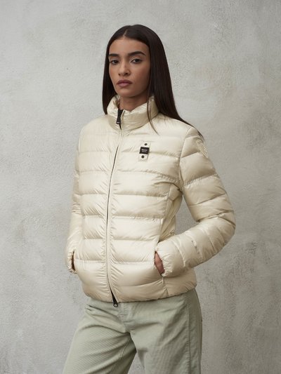 GEORGIA DOWN JACKET WITH LOW COLLAR