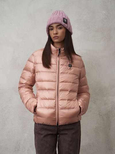 GEORGIA DOWN JACKET WITH LOW COLLAR_