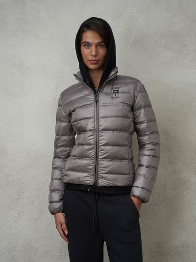 GEORGIA DOWN JACKET WITH LOW COLLAR