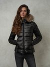 Blauer - VANESSA DOWN JACKET WITH FIXED HOOD - Black Ins Pelican - Blauer
