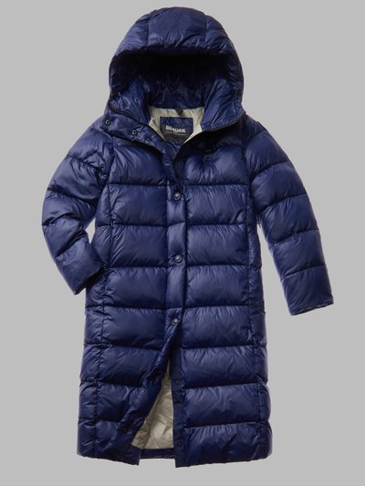 Short Down Jackets's Bellvue Long Jacket With Check Pattern | Blauer ®