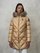 Blauer - ALTHEA FITTED LONG DOWN JACKET - Biscuit Ins Tulip - Blauer