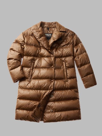 BROOKLYN DOWN JACKET WITH LAPEL COLLAR