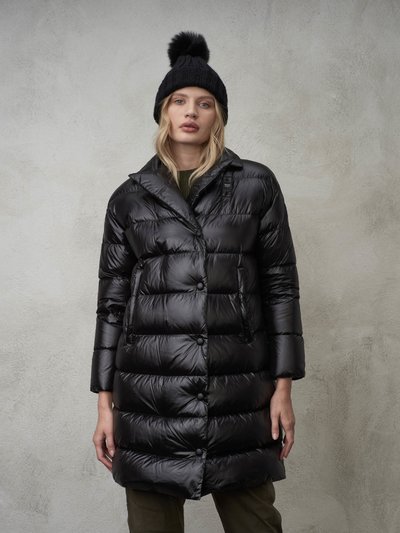 BROOKLYN DOWN JACKET WITH LAPEL COLLAR